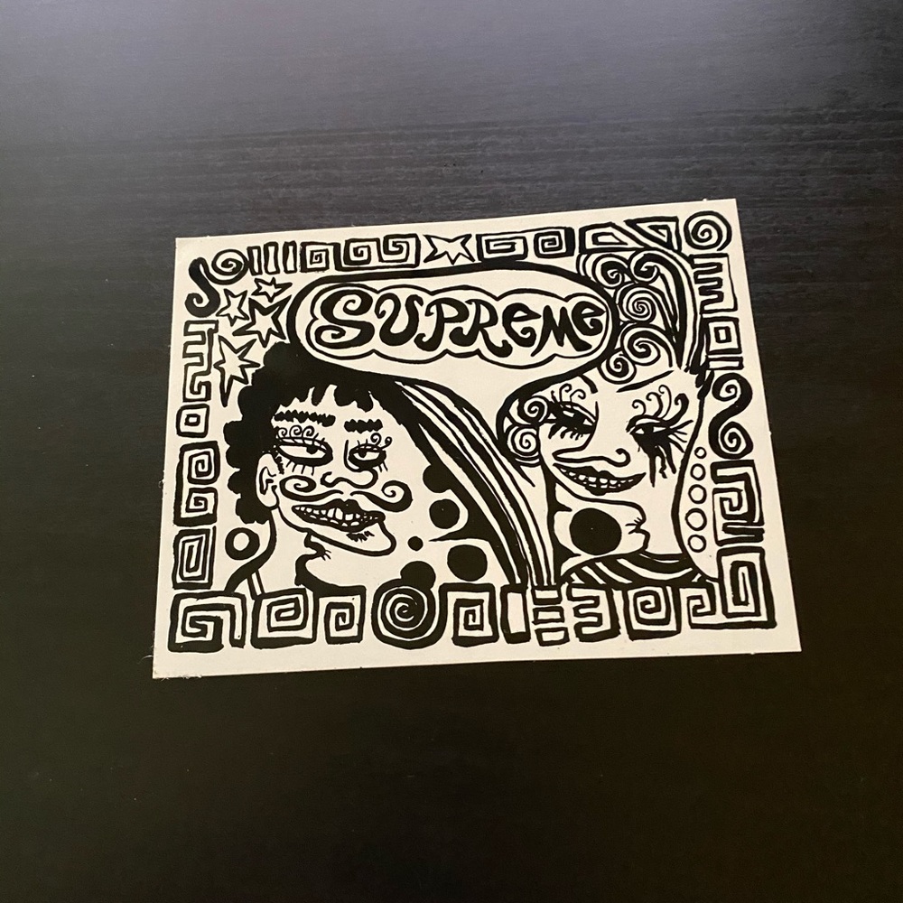 Supreme TABOO! Sticker